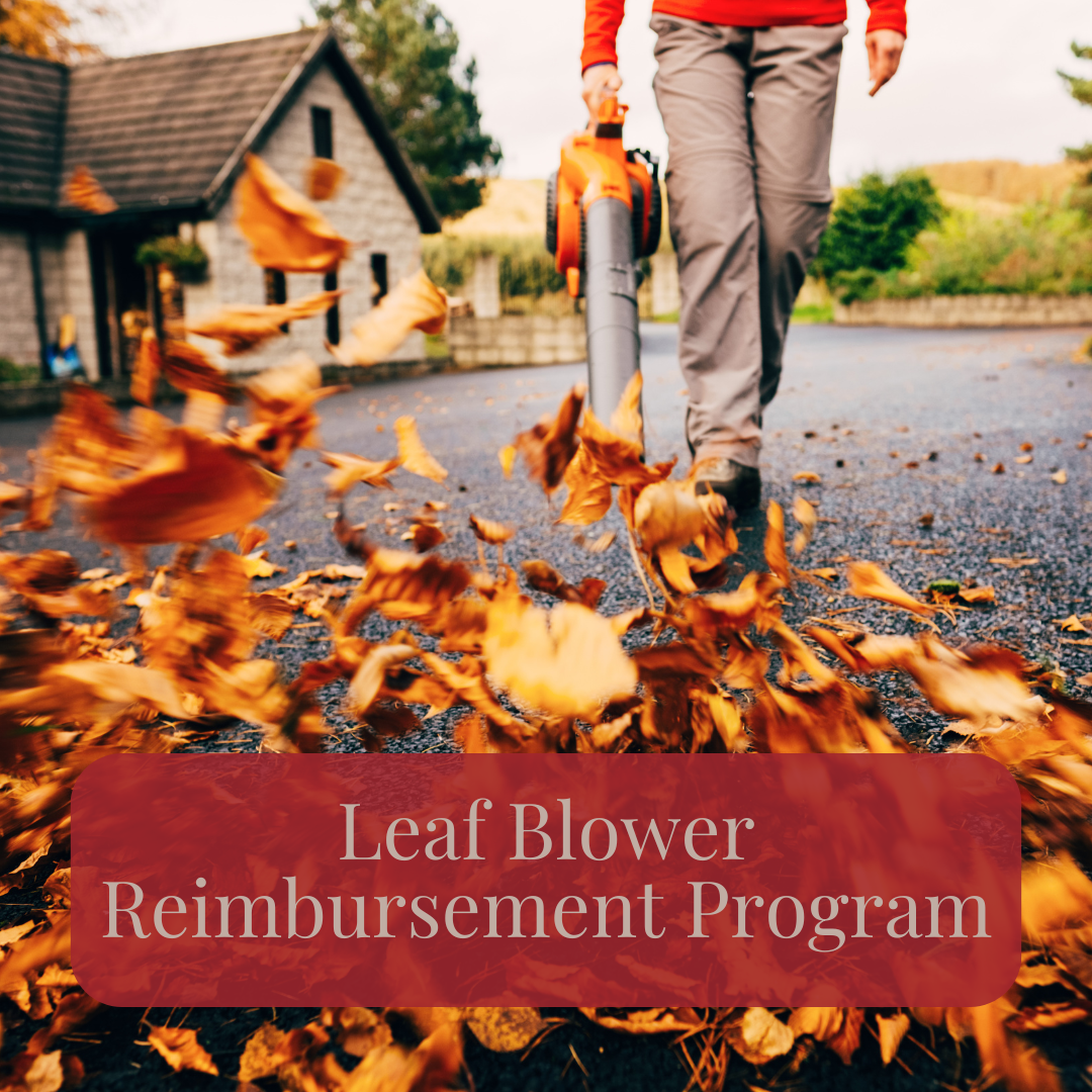 Leaf Blower Reimbursement